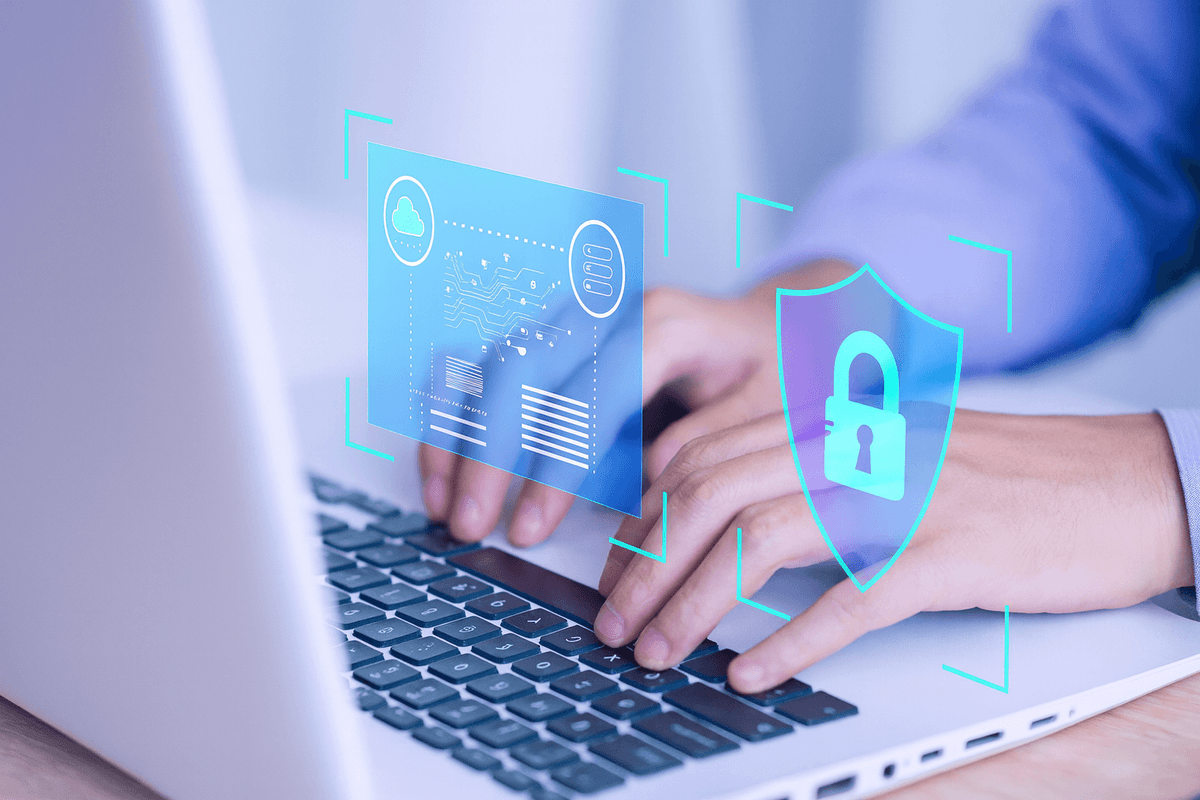 Dashboard showing compliance metrics